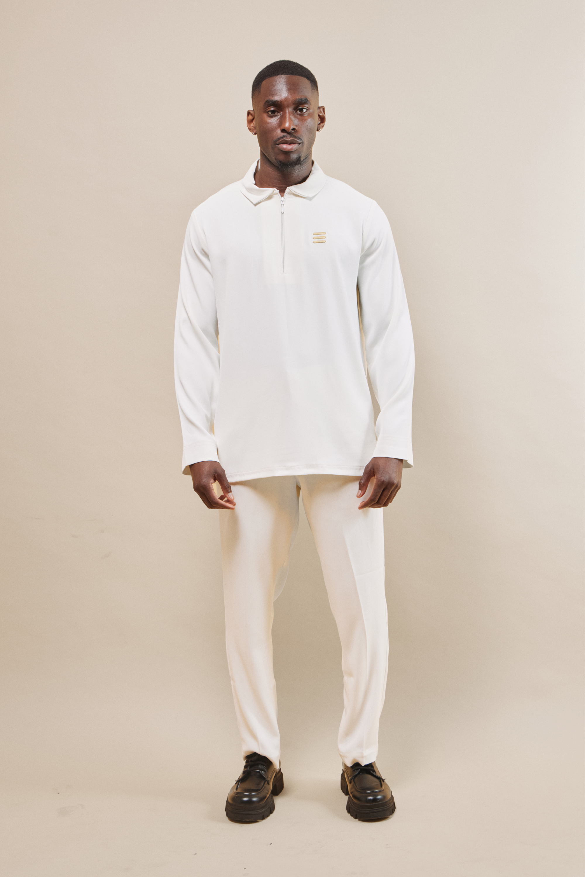 WHITE ERENTI TRACKSUIT - TOP