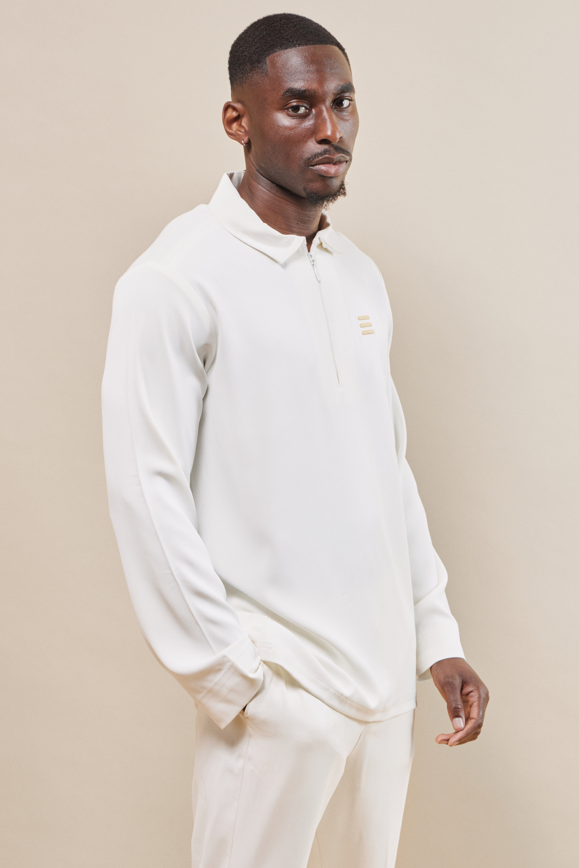 WHITE ERENTI TRACKSUIT - TOP