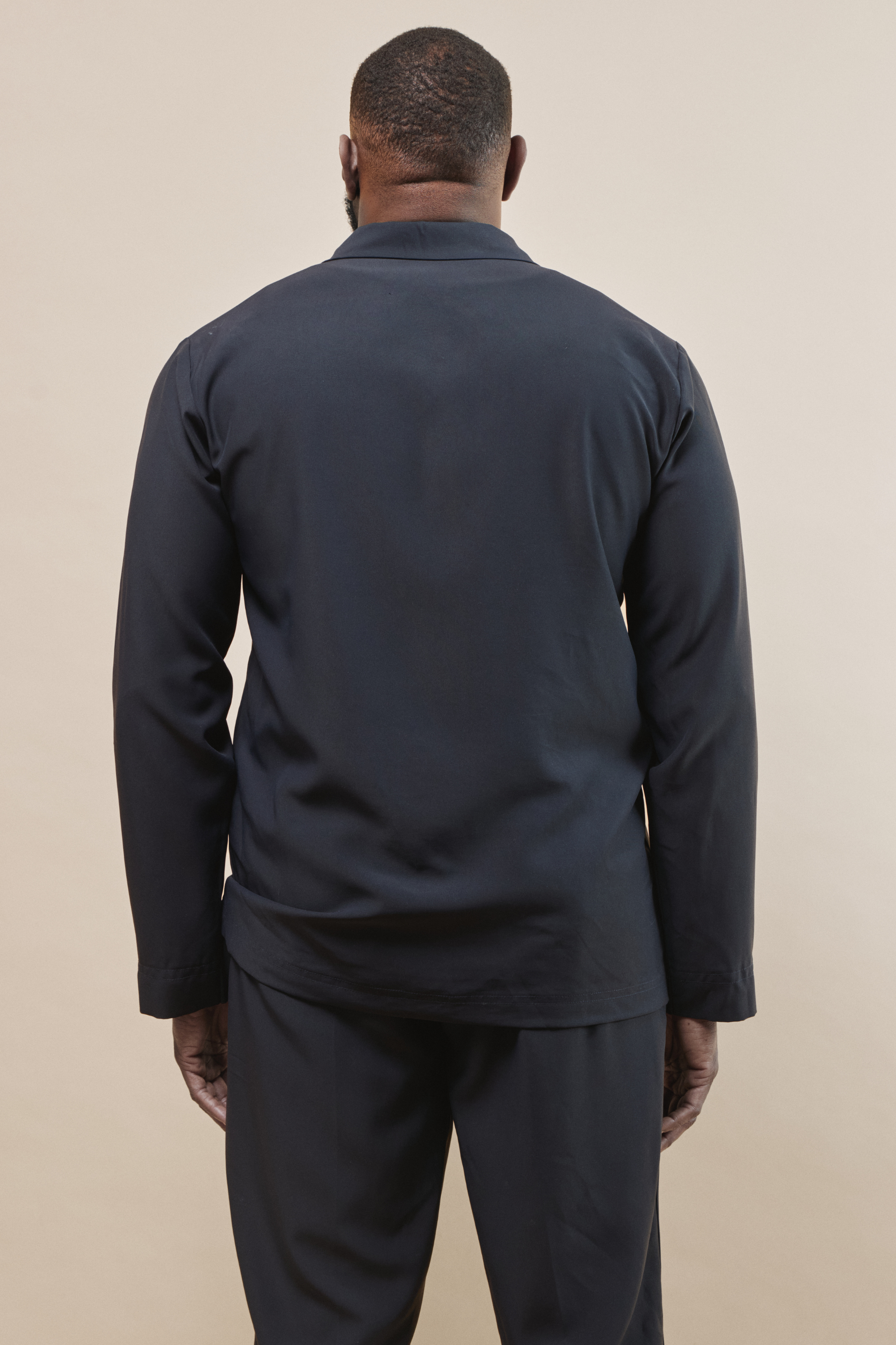 NAVY ERENTI TRACKSUIT - TOP