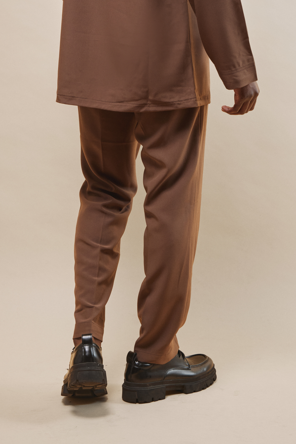 BROWN ERENTI TRACKSUIT - JOGGERS